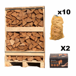 Pack Sérénité – bois sec – Palette en 33 cm